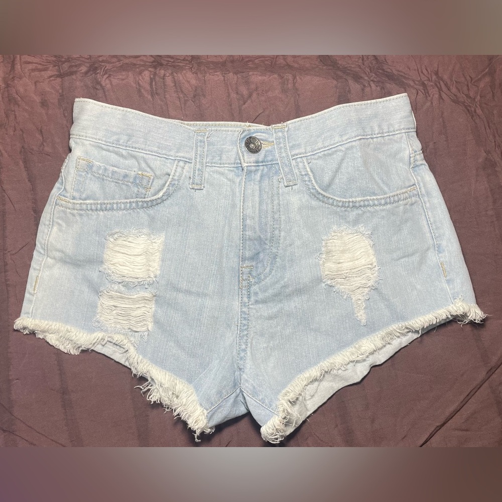 Vans distressed cutoff shorts